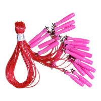 Скакалка дитяча з пластмасовими ручками SNS TS-1938-Pink 10 шт в упаковці, код: 50040-SNS
