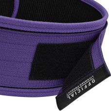 Пояс для важкої атлетики RDX RX1 Weight Lifting Belt XS Purple, код: WBS-RX1PR-XS