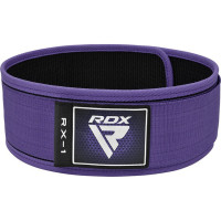 Пояс для важкої атлетики RDX RX1 Weight Lifting Belt XS Purple, код: WBS-RX1PR-XS