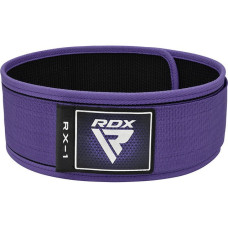 Пояс для важкої атлетики RDX RX1 Weight Lifting Belt XS Purple, код: WBS-RX1PR-XS
