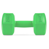 Гантель композитна PowerPlay Hercules 1x2 кг, зелена, код: PP_4124_2kg