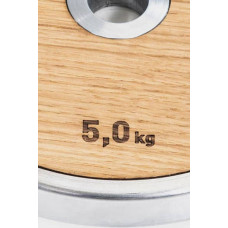 Диск деревяний Nohrd WeightPlate Oak 10 кг, натуральний ясен, код: O-NH-26.364-IN