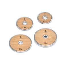 Диск деревяний Nohrd WeightPlate Oak 10 кг, натуральний ясен, код: O-NH-26.364-IN