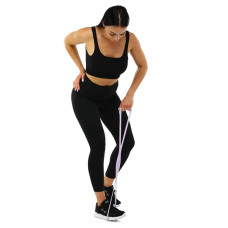 Еспандер для грудей силіконовий Вісімка для фітнесу та йоги  FitGo 15LB, фіолетовий, код: FI-9470_V