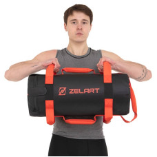 Мішок для кросфіту та фітнесу Zelart 25 кг, червоний, код: TA-7825-25_R