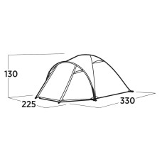 Намет чотиримісний Easy Camp Setesdal 4 (120478), код: 931549-SVA