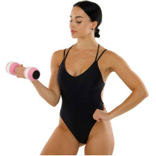 Гантелі для аквааеробіки FitGo білий-рожевий, код: PL-3532_P