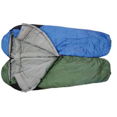 Спальний мішок Terra Incognita Siesta Long 300 Right 2300х800 мм, зелений-сірий, код:  4823081501619-SR