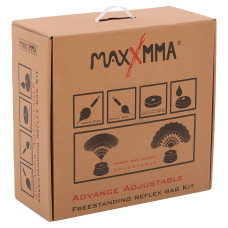 Груша підлогова швидкісна пневматична + 1 груша з рукавичками Maxxmma 132-160см, код: RAB04-P