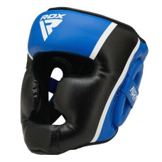 Боксерський шолом RDX Aura Plus T-17 XL, синій-чорний, код: HGR-T17UB-XL+