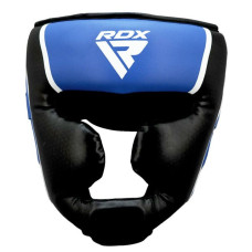Боксерський шолом RDX Aura Plus T-17 XL, синій-чорний, код: HGR-T17UB-XL+