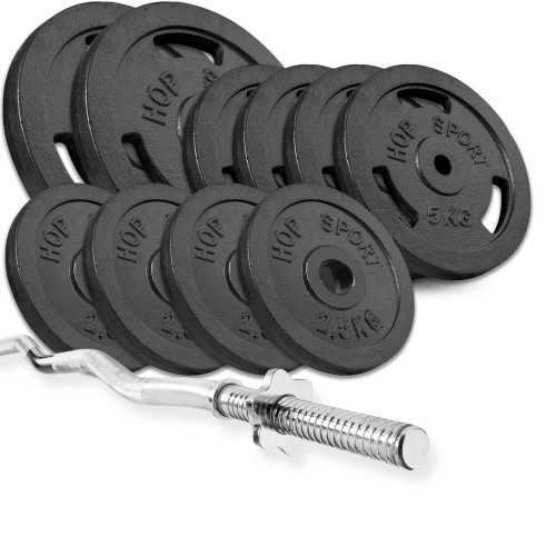 Набір Strong Hop-Sport 57кг з W або Z подібним грифом,код: UT-10000669