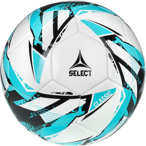 М'яч футбольний Select Classic v26 099380-001 №4, білий-синій, код: 5703543460274
