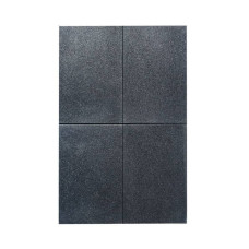 Гумова плитка EcoGuma Standart 50 мм (чорний), код: EG50B