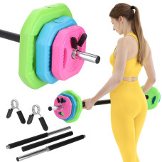 Штанга для фітнесу 4Fizjo Fitness Pump 20 кг, код: P-5907739315663