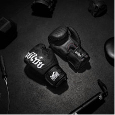 Боксерські рукавиці Phantom Muay Thai Black 16 унцій, код: PHBG2329-16