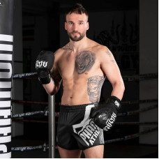Боксерські рукавиці Phantom Muay Thai Black 16 унцій, код: PHBG2329-16