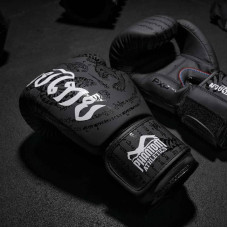 Боксерські рукавиці Phantom Muay Thai Black 16 унцій, код: PHBG2329-16