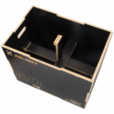 Пліобокс для кросфіту Zelart Wood Plyo Box 1шт, 75см, чорний, код: FI-4884-2