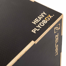 Пліобокс для кросфіту Zelart Wood Plyo Box 1шт, 75см, чорний, код: FI-4884-2