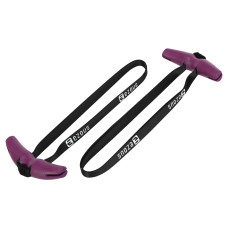 Ручки для еспандерів резинок та тренажерів Ezous OX Horn Handle 2шт, чорний, код: F-13