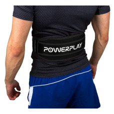 Пояс неопреновий для важкої атлетики Power Play L, чорний, код: PP_5546_L_ Black