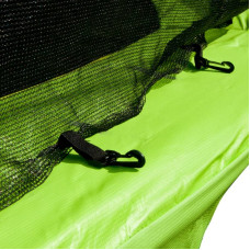 Батут із захисною сіткою та драбиною Insportline Froggy PRO 366 cm, код: 9775-1-IN