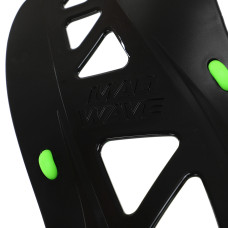 Лопатки для плавання ласти для рук MadWave Grabber Forearm чорний-зелений, код: M074201-S52