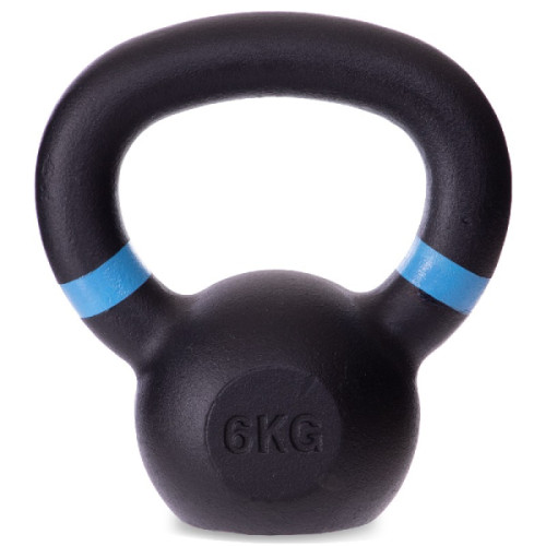 Гиря тренувальна чавунна Generation Fitness FF51F2-6kg 6 кг, , код: 523004-AX
