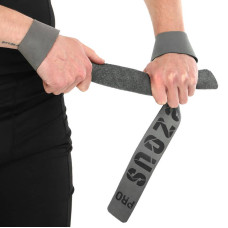 Лямки для тяги Ezous Leather Lifting Straps Pro 610x45 мм, 2шт, сірий, код: B-08