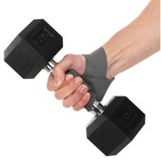 Лямки для тяги Ezous Leather Lifting Straps Pro 610x45 мм, 2шт, сірий, код: B-08