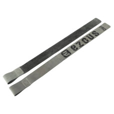 Лямки для тяги Ezous Leather Lifting Straps Pro 610x45 мм, 2шт, сірий, код: B-08
