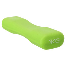Гантель для фітнесу MDbuddy 1х1 кг, салатовий, код: TA-5322-1