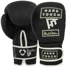 Боксерські рукавиці Hard Touch 14 унцій, чорний-білий, код: BO-4658_14W