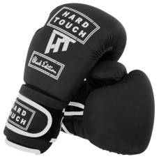 Боксерські рукавиці Hard Touch 14 унцій, чорний-білий, код: BO-4658_14W