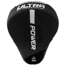 Лапи боксерські PowerPlayPro Carbon Ultra Series PU (пара), чорний-білий, код: PP_3044_Bl/White