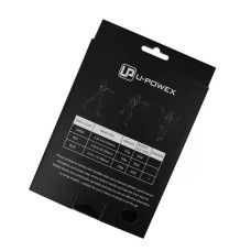 Трубчастий еспандер для фітнесу з ручками U-Powex Latex resistance tube 30LB (13.5кг.), червоний, код: UP_1001_30LB_Red