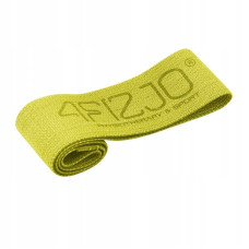 Резинка для фітнесу та спорту із тканини 4Fizjo Flex Band 23-29 кг, жовтий, код: P-5907739311702