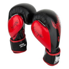Боксерські рукавиці PowerPlay чорні карбон 10 унцій, код: PP_3007_10oz_Black
