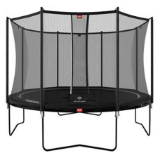 Батут Berg Favorit Regular 380 Black + Safety Net Comfort, код: 35.12.95.02-S