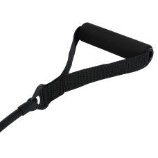 Еспандер трубчастий з ручками та лямками для ніг BioGym Body Shaper чорний, код: 10046-S52