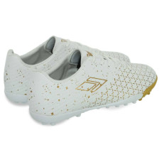 Сороконіжки футбольні Different Sport розмір 39, білий-золотий, код: SG-600638-1_39W