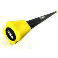 Бодібар EasyFit Body Bar 3 кг, чорний-жовтий, код: EF-1251-3