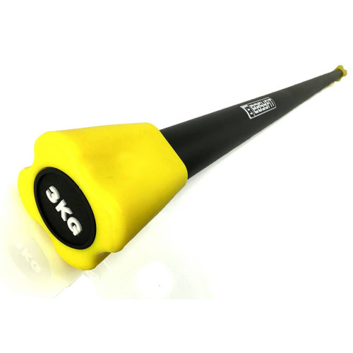 Бодібар EasyFit Body Bar 3 кг, чорний-жовтий, код: EF-1251-3