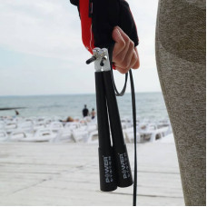 Скакалка швидкісна Power System Crossfit Jump Rope 2800 мм, чорний, код: PS-4033_Black