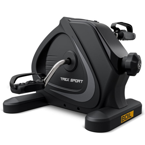Міні велотренажер 2в1 Trex Sport TX-120BB BOIL реабілітаційний чорний, код: 5902308238282