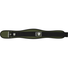 Пояс для важкої атлетики неопреновий RDX RX3 EVA Curve L Army Green, код: WBE-RX3AG-L