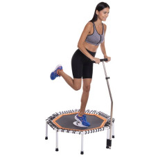 Фітнес батут FitGo 910 см, чорний, код: FI-2903-S52