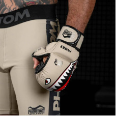 Рукавиці для ММА Phantom Fight Squard Sand L/XL, бежевий, код: PHMMAG2408-LXL