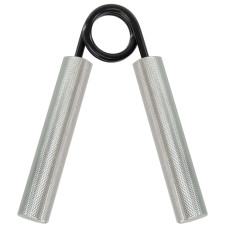 Еспандер кистьовий пружинний BioGym Bone Crusher 100LB 1шт, навантаження 45кг, срібний, код: FI-1305-100LB-S52